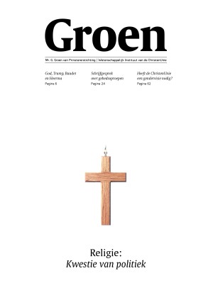 Groen juni 2020: Religie: een kwestie van politiek