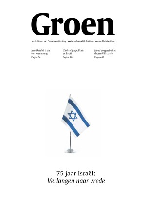 Groen juni 2023: 75 jaar Israël: Verlangen naar vrede
