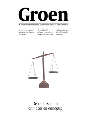 Groen oktober 2026: De rechtsstaat: onmacht en onbegrip